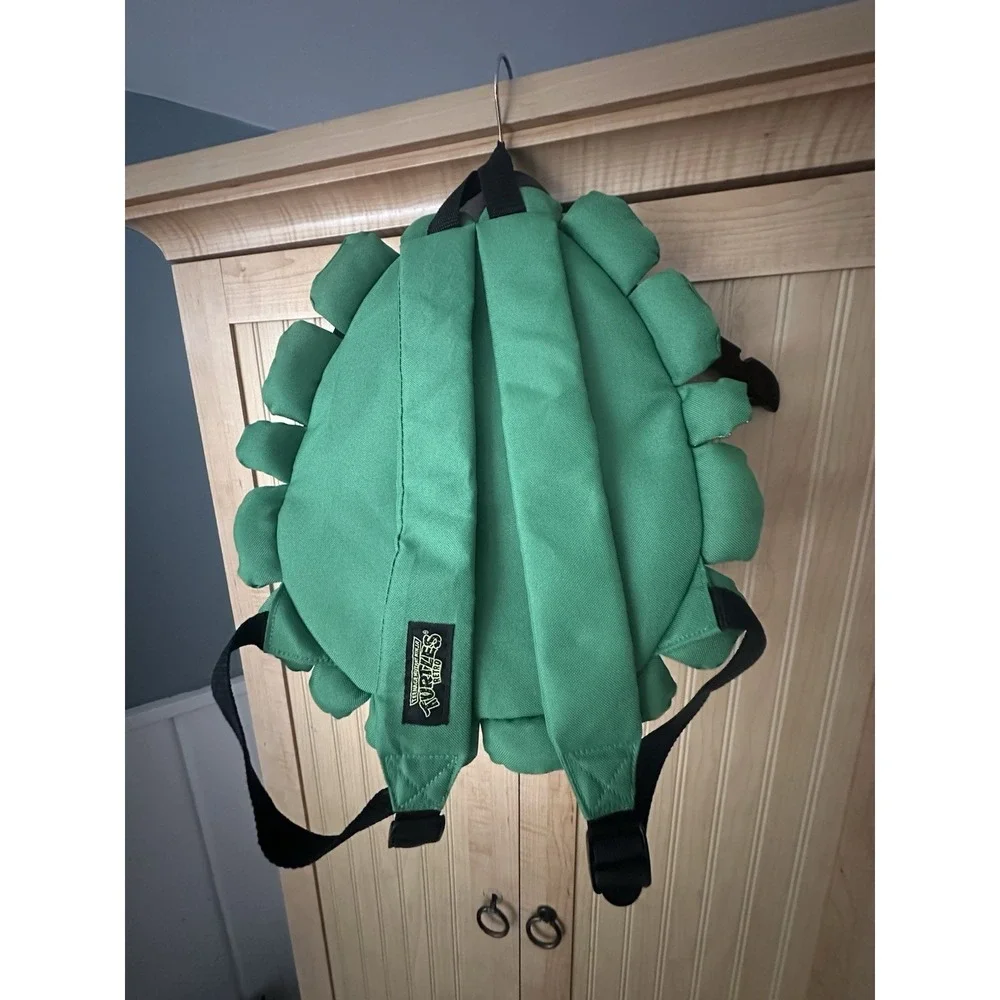 Nickelodeon Teenage Mutant Ninja Turtles Retro Backpack TMNT Green Turtle Shell